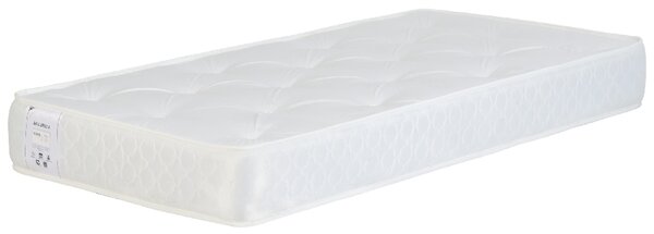 Akron Fabric Single Mattress In Ivory