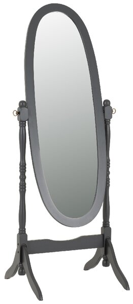 Corrie Cheval Mirror Tall In Grey Frame