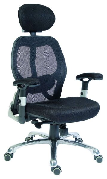 Crockett Fabric Home And Office Chair In Black