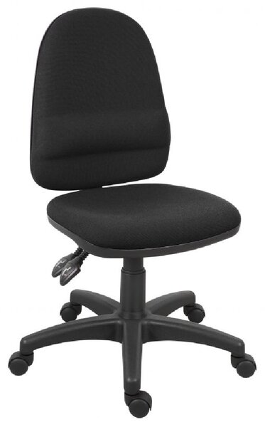 Earlville Backrest Fabric Home And Office Chair In Black