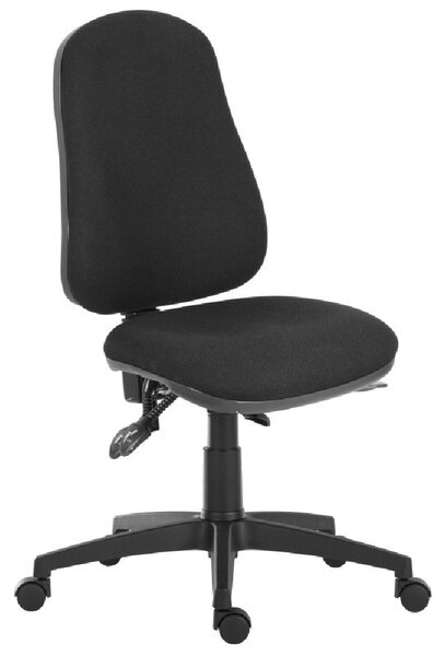 Earlville High Back Fabric Home And Office Chair In Black