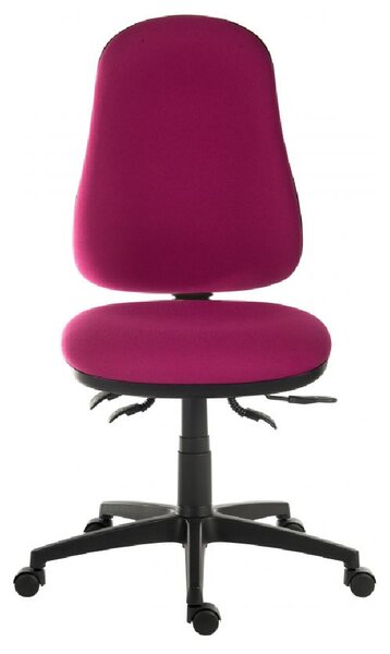 Earlville Fabric Home And Office Chair In Dark Pink