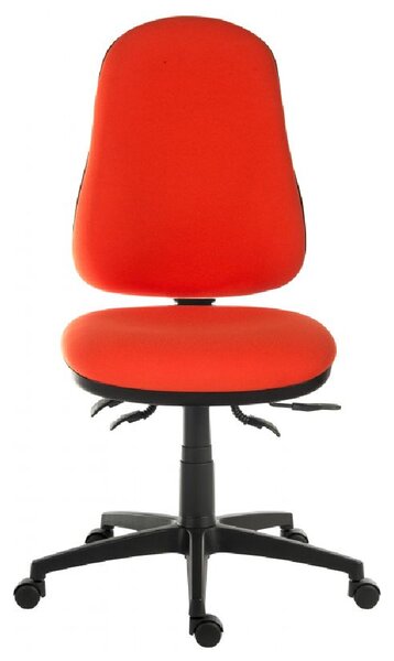 Earlville Fabric Home And Office Chair In Orange