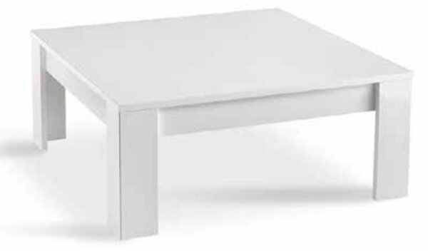 Breta High Gloss Coffee Table Square In White