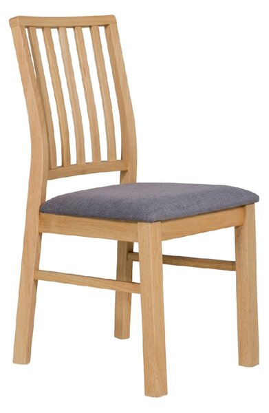 Casper Wooden Dining Chair In Oak And Grey