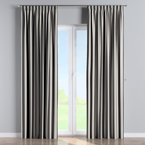 Pencil pleat curtain