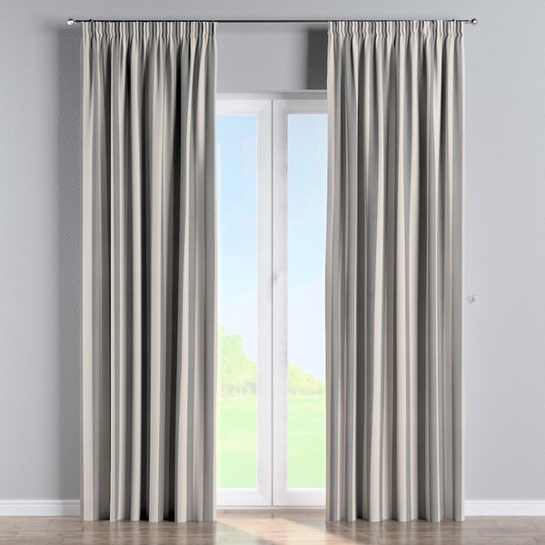 Pencil pleat curtain