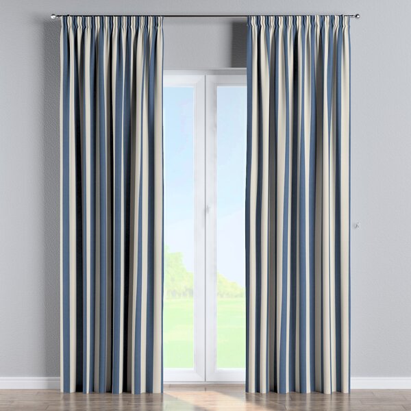 Pencil pleat curtain