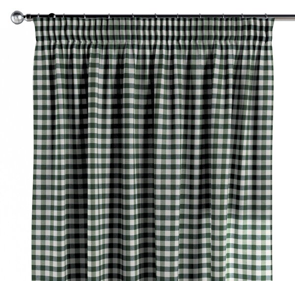 Pencil pleat curtain