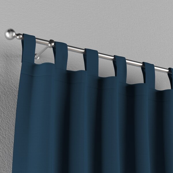 Tab top curtain