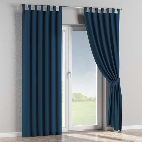 Tab top curtain