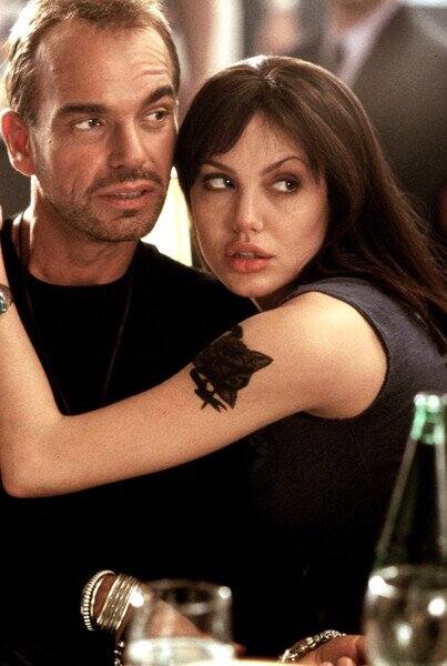 Photography Billy Bob Thornton and Angelina Jolie, 1999