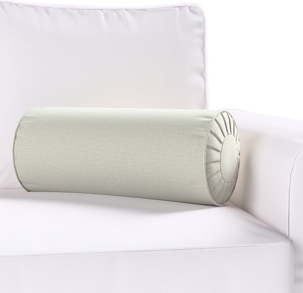 Bolster cushion with pleats