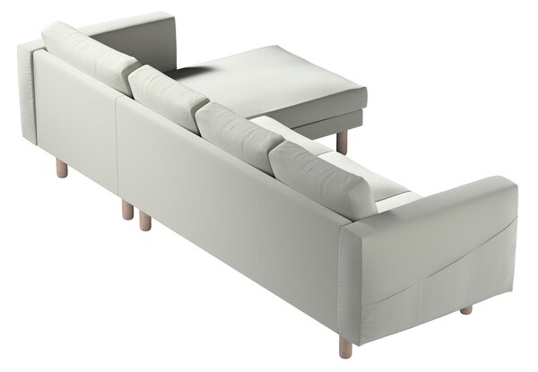 Norsborg 4-seat sofa with chaise longue cover