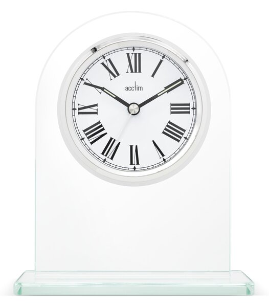 Acctim Adelaide Quartz Mantel Clock Silver