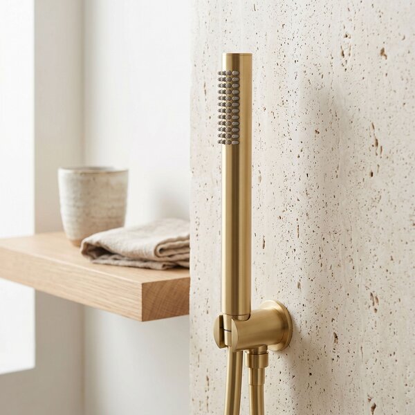 Shower handset REA JS-018 BRUSH GOLD