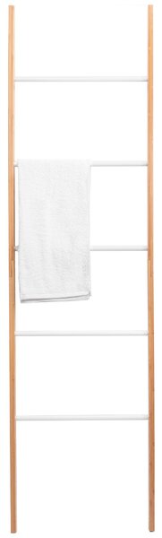 High Bamboo Shelf Ladder Cabinet 186cm