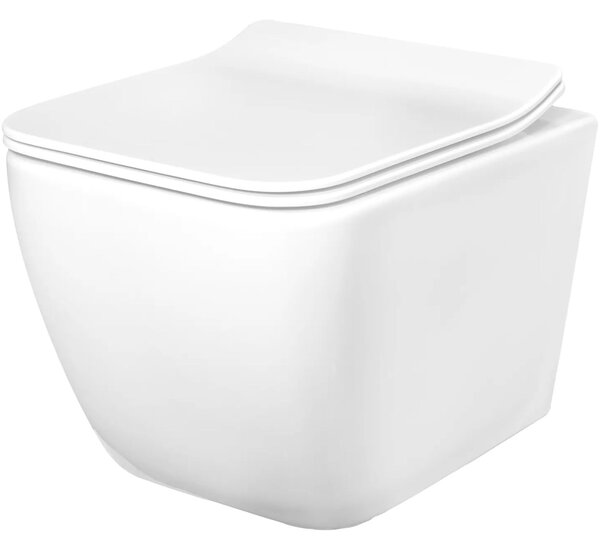 TOILET BOWL REA MARTIN SLIM RIMLESS DUROPLAST