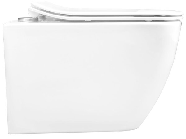 TOILET BOWL REA MARTIN SLIM RIMLESS DUROPLAST