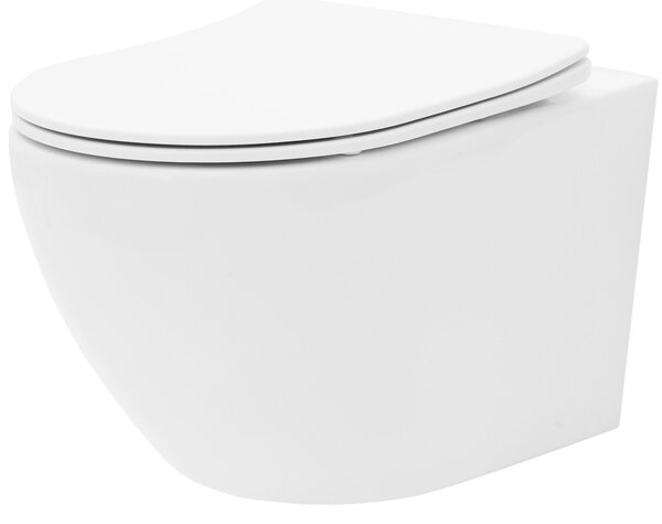 Toilet bowl WC Carlo Flat Mini Rimless + Bidet Carlo Mini