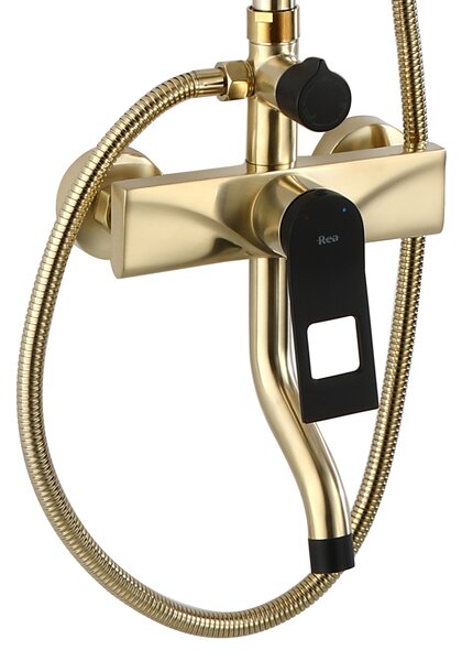 Shower set REA SOUL Gold