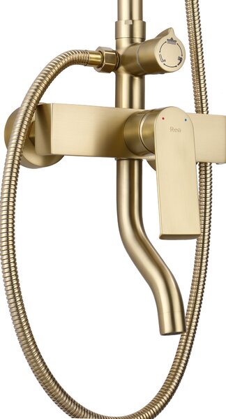 Shower set REA HASS Gold