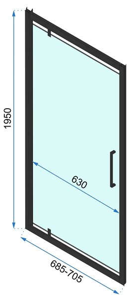 Shower doors Rapid Swing 70