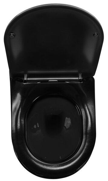 Toilet bowl Carlo Mini Flat Gold/Black