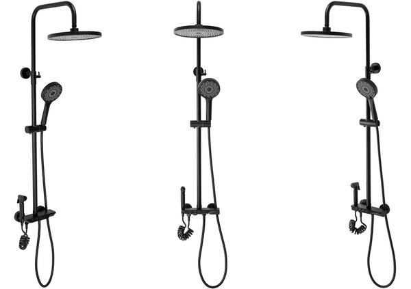 Shower set REA Max Black