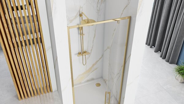 Shower door REA Rapid Swing Gold 90