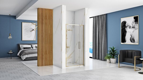 Shower door REA Rapid Swing Gold 90