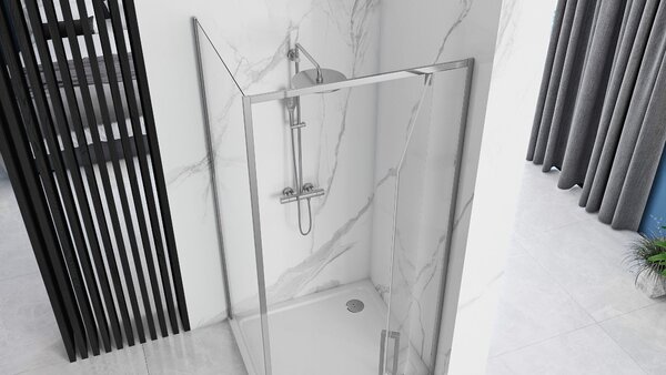 Shower enclosure corner REA Rapid Swing Chrom