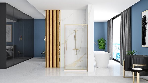 Shower enclosure corner REA Rapid Swing Gold