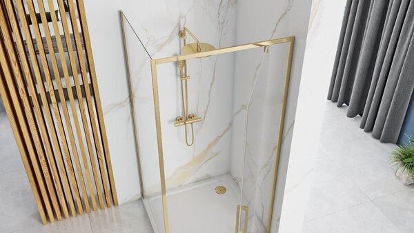 Shower enclosure corner REA Rapid Swing Gold