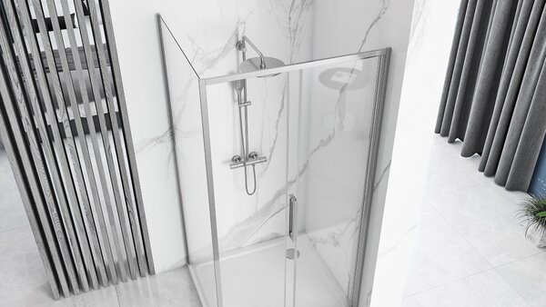 Shower enclosure Rapid Slide Chrom