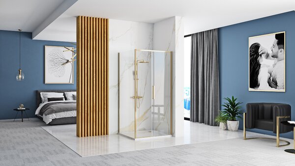 Shower enclosure Rapid Slide Gold