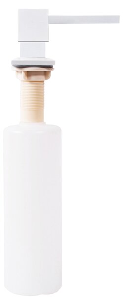 Soap dispenser white square