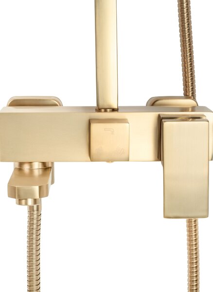 Shower set REA JACK BRUSHED GOLD