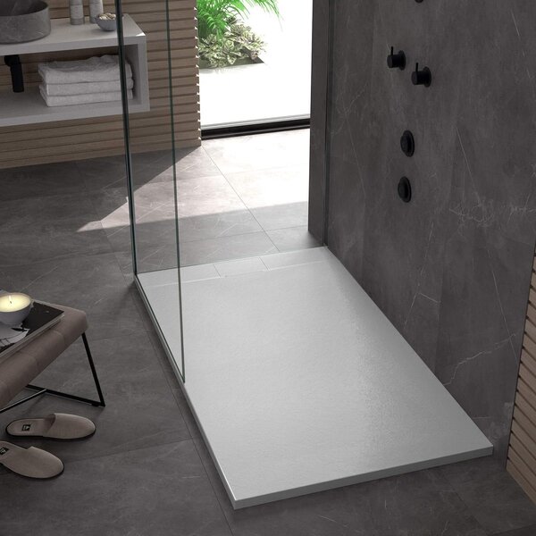 Shower tray Bazalt White 80x120