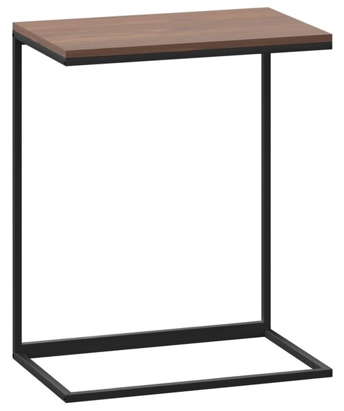 Side Table Black 55x35x66 cm Engineered Wood