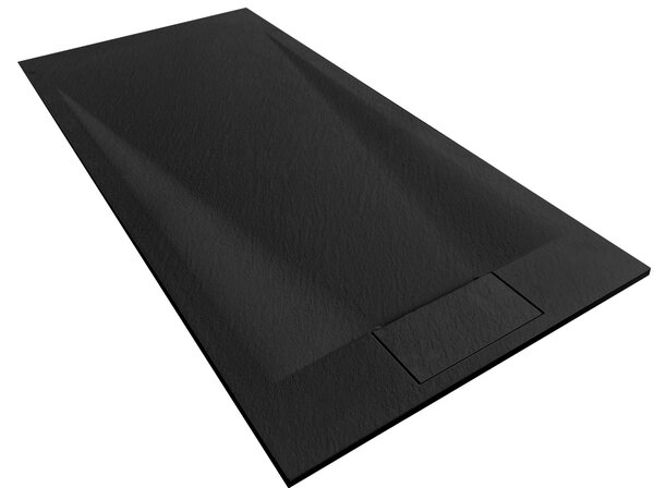 Shower tray Bazalt Black 80x100