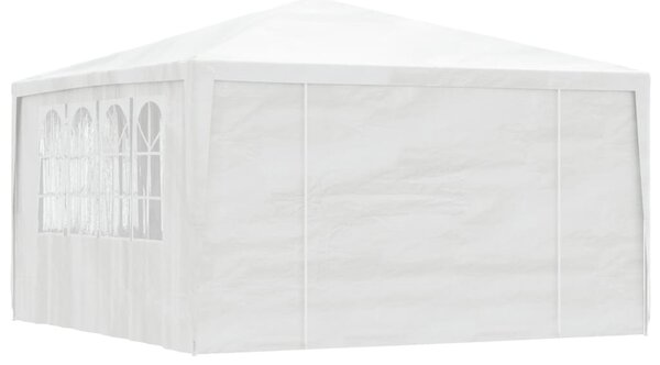 Professional Party Tent with Side Walls 4x4 m White 90 g/m?