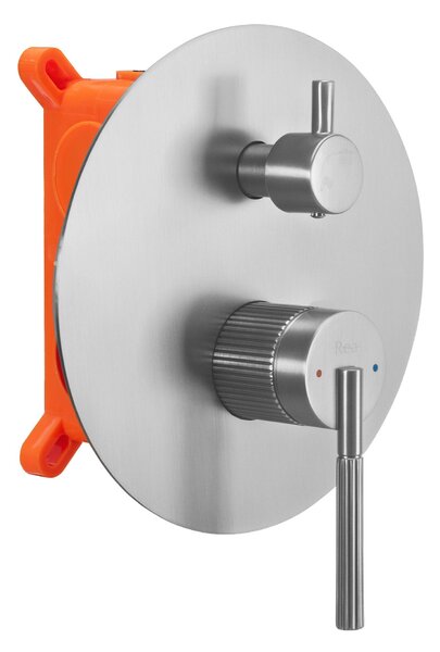 Concealed Shower Set Rea Argon Nickel Brush + BOX