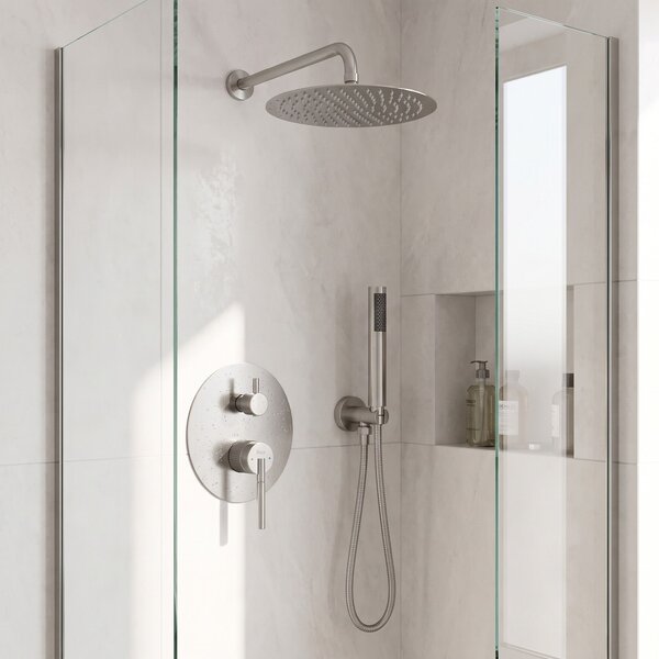 Concealed Shower Set Rea Argon Nickel Brush + BOX