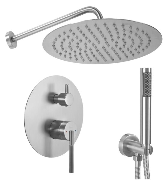 Concealed Shower Set Rea Argon Nickel Brush + BOX