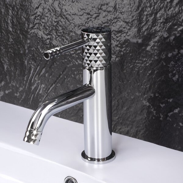 Bathroom faucet Rea Lungo Diamond Chrome