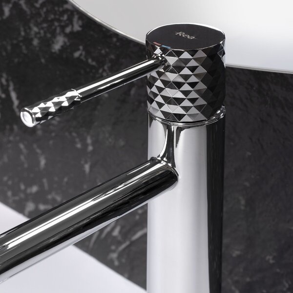 Bathroom faucet Rea Lungo Diamond Chrome High