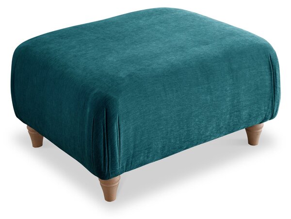 Arthur Footstool | 8 Chenille Colours | Made in the UK | Roseland