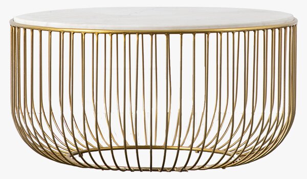 Beka Coffee Table in Gold