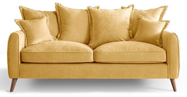 Rowen Pillow Back 3 Seater Sofa | 8 Colours | Made in UK | Roseland